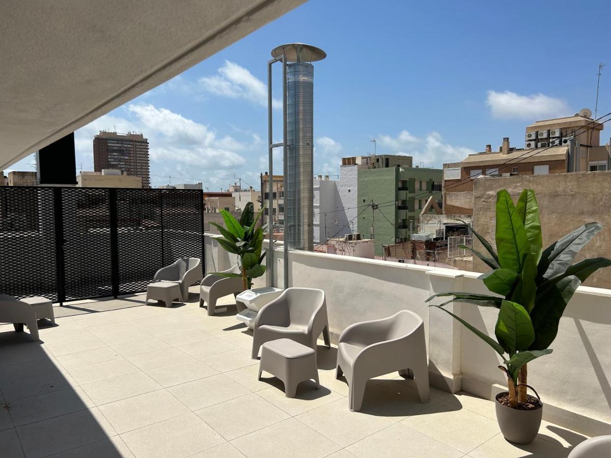 Apartamentos Breton 17 Suite Con Terraza Alicante Buitenkant foto